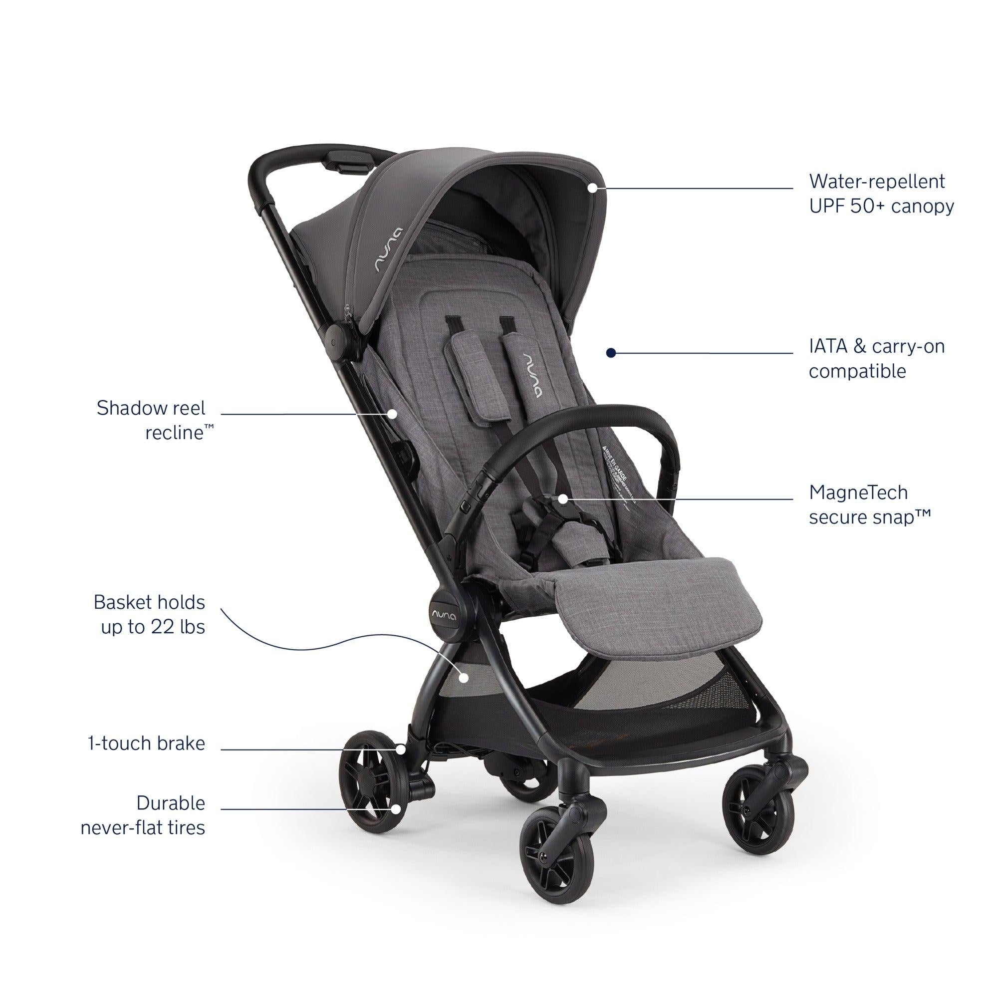 Nuna VIAA Cabn Stroller
