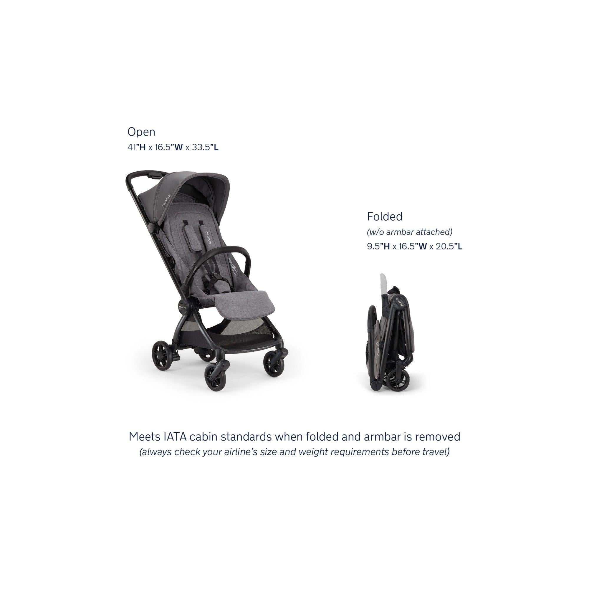 Nuna VIAA Cabn Stroller