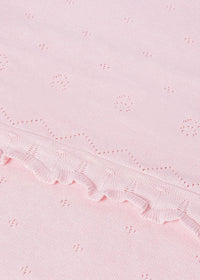 Mayoral Knit Baby Blanket | Crystal
