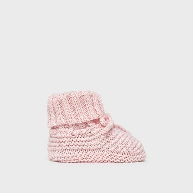 Mayoral Knit Booties | Crystal
