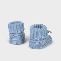 Mayoral Knit Booties | Atlantis