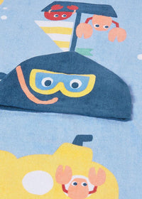 Mayoral Hooded Towel | Blue