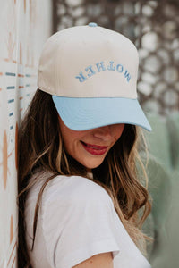 MOTHER Upside Down Two-Toned Vintage Hat