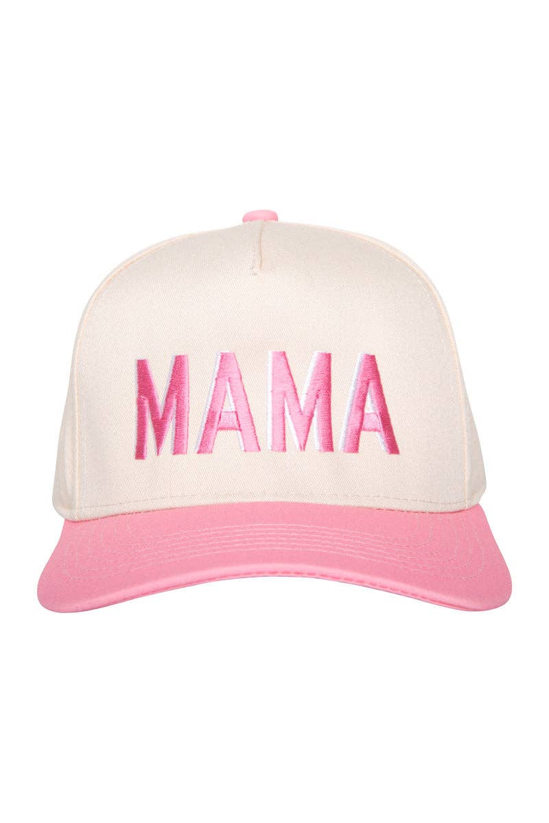 MAMA Mother's Day Two-Toned Vintage Hat