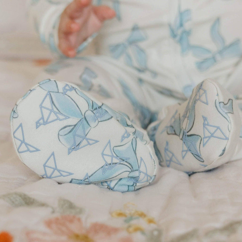 Zip-Up Footie Pajama - Daphne