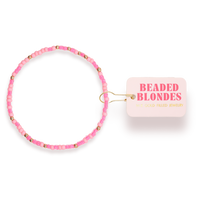 Hot Pink Sprinkle Bracelet (Kids Size)