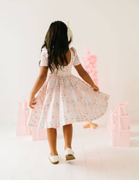 Puff Dress in Sugar Plum - Baby Biz