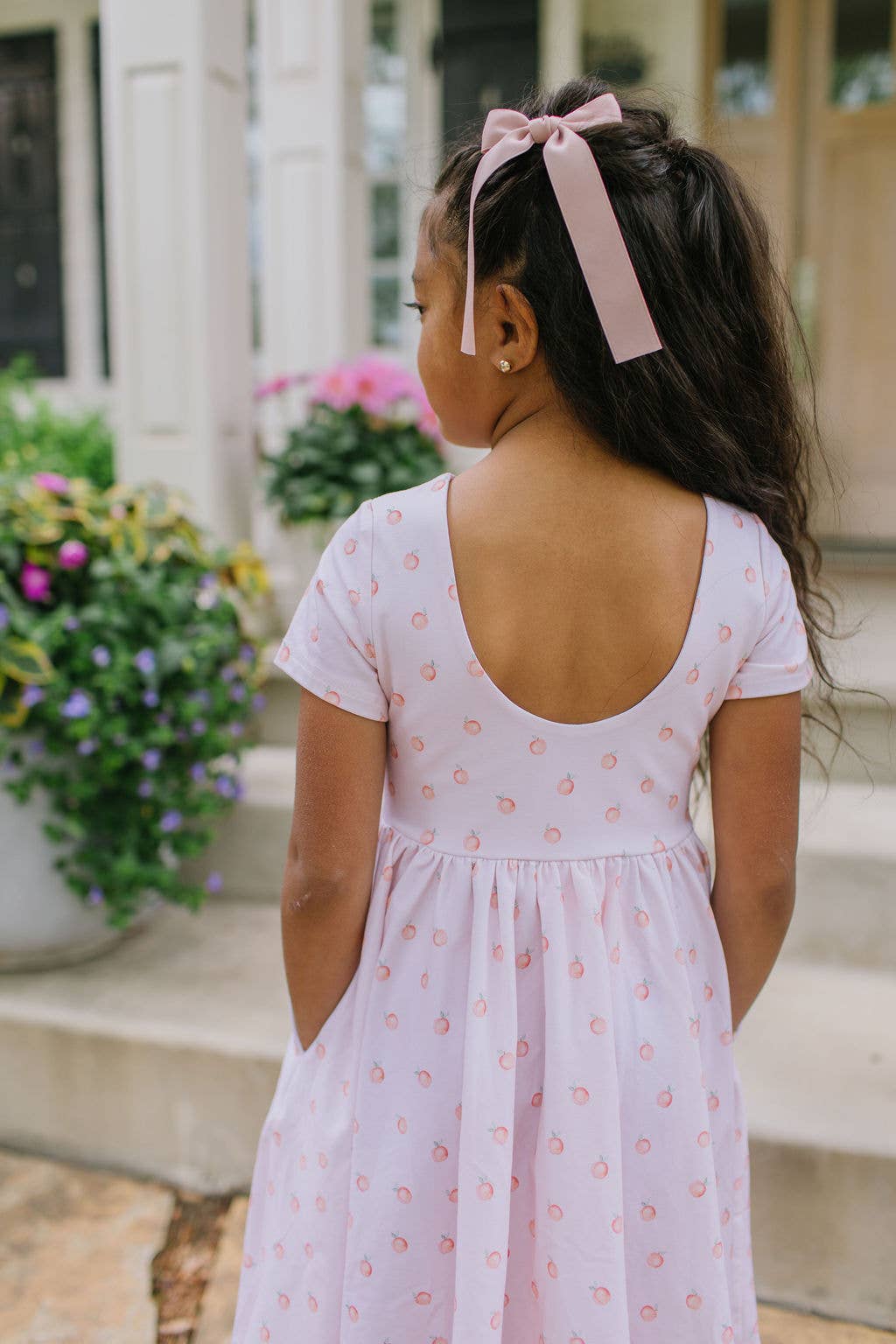 Classic Twirl Dress in Peach of My Heart