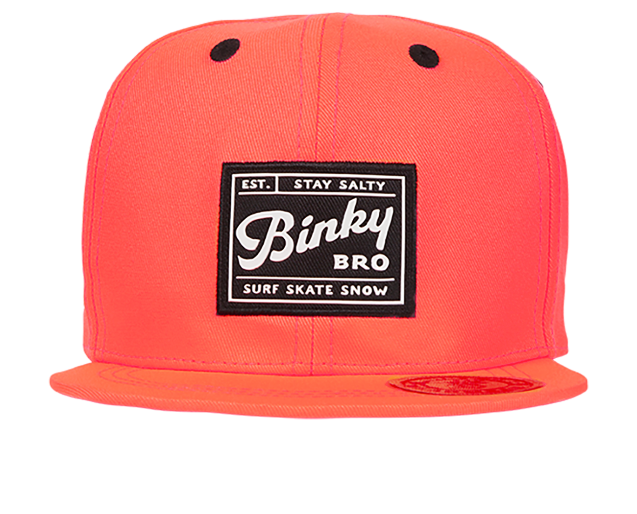 Kids Hat Venice: Orange / Infant (4 months - 12 months) / Standard Fit