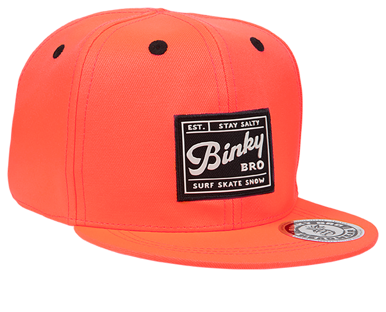 Kids Hat Venice: Orange / Infant (4 months - 12 months) / Standard Fit