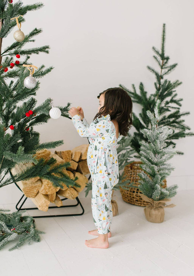 Mabel Romper in Festive Scenes