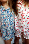 In My Jammers Pink Isabelle Kids Button Up Short Set