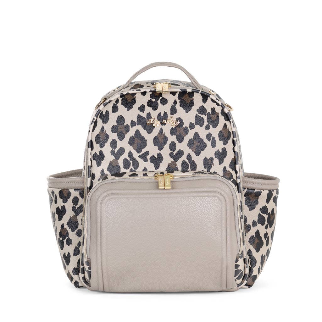 Leopard Itzy Mini Plus™ Backpack Diaper Bag