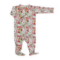 Howdy Santa Zipper Footie