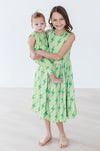 Mila & Rose Neon Lightning Tank Twirl Dress