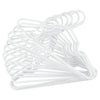 Delta Children Infant and Toddler Plastic Clothing Hangers, 100 Pack, White