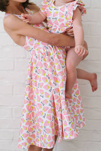 Betsy Romper in Pink Berry | Baby Bubble