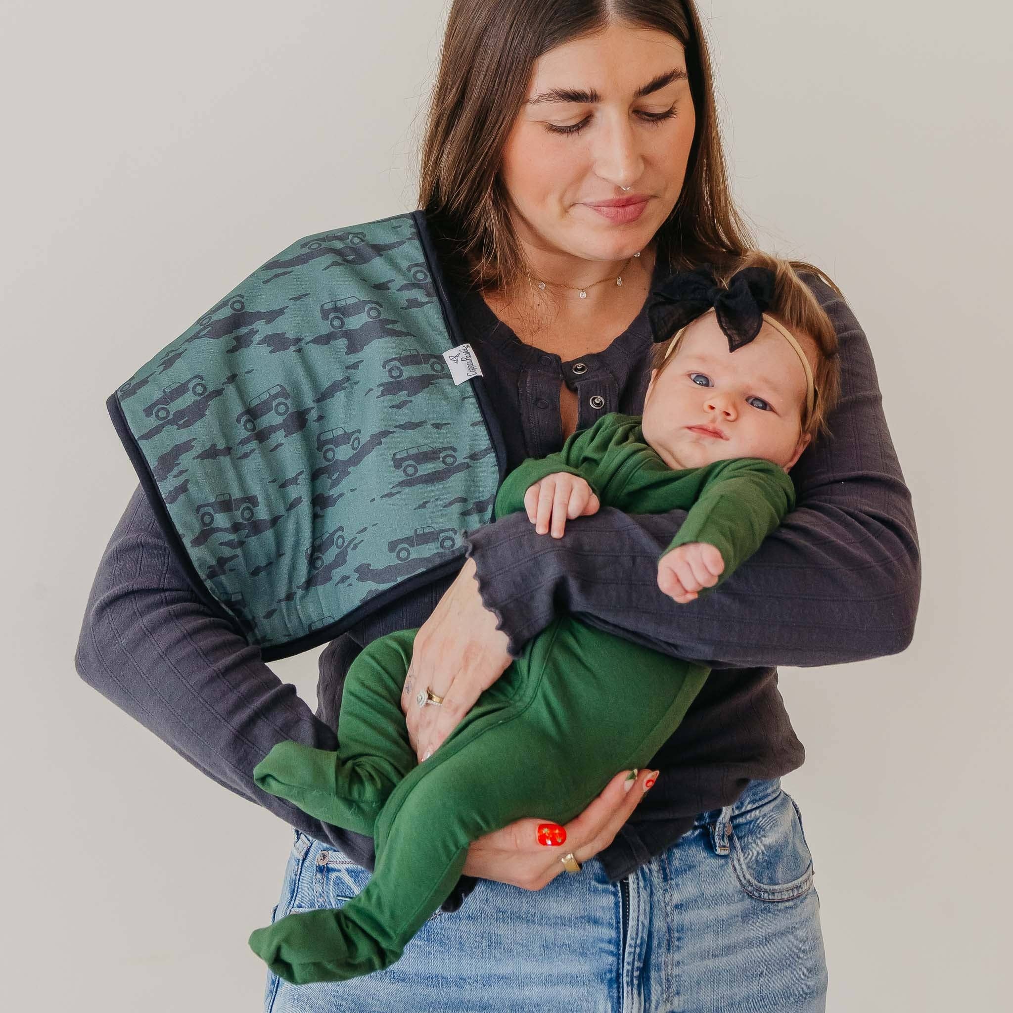 Copper Pearl Premium Burp Cloths | Hunter