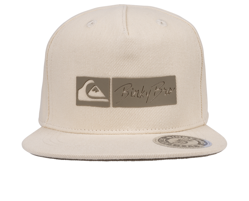 Quik x BinkyBro Cream Hat: Cream /  Standard Fit