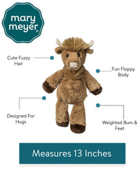 Mary Meyer Marshmallow Hagrid Highland Cow – 13″