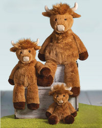 Mary Meyer Marshmallow Junior Hagrid Highland Cow – 9″