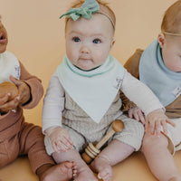 Copper Pearl Baby Bandana Bibs | Bennie