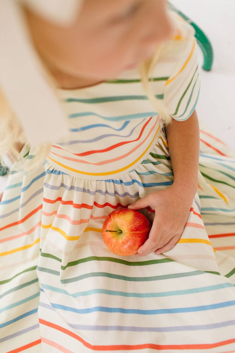 Classic Twirl in Primary Stripe