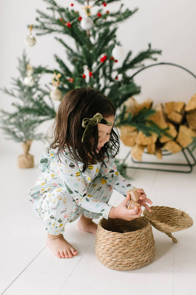 Mabel Romper in Festive Scenes