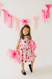 Classic Twirl Dress in Game Day