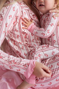 In My Jammers Vintage Love Zipper Romper