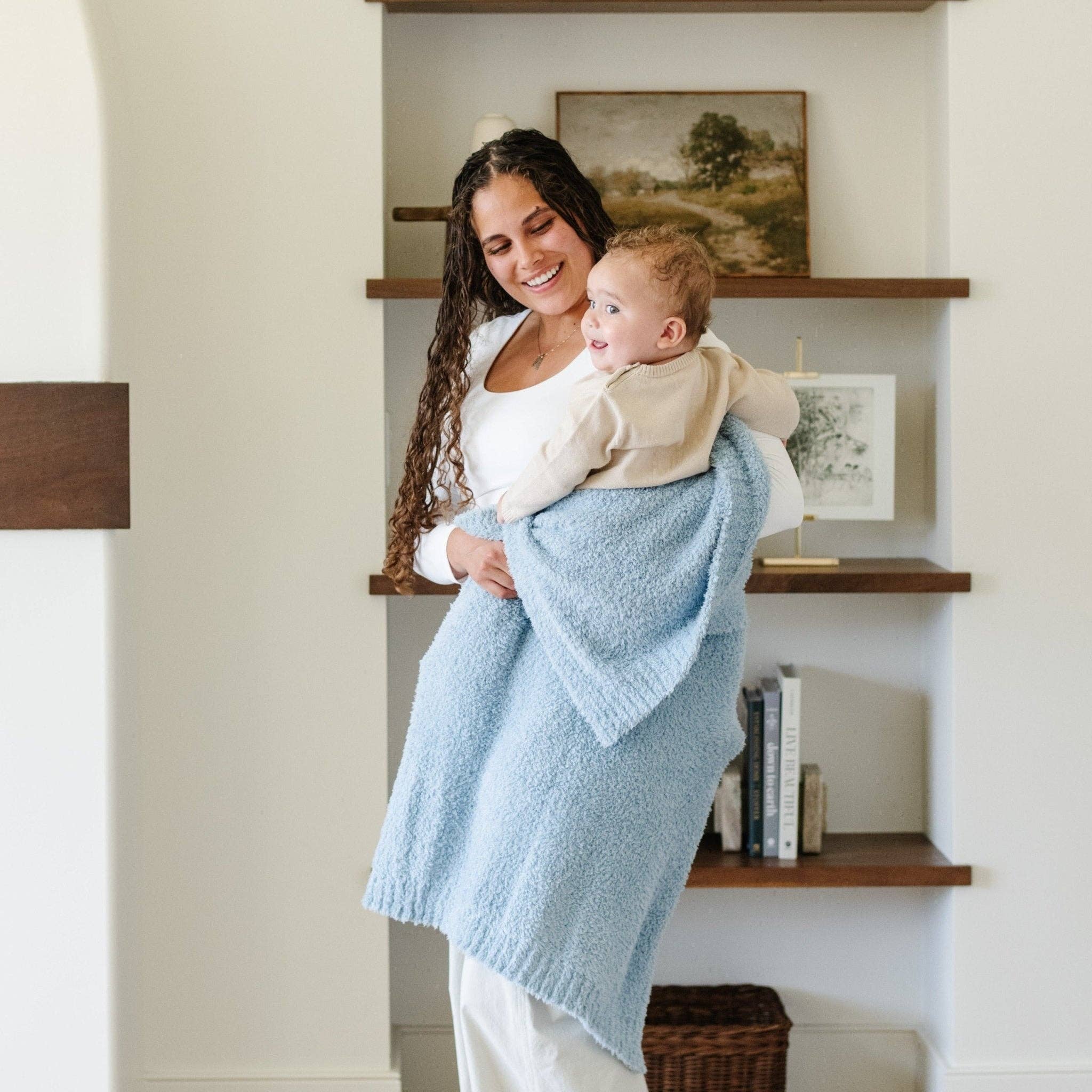 BAMBONI® RECEIVING BLANKETS: Surf