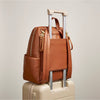 Eras Backpack™ Diaper Bag: Chai Latte