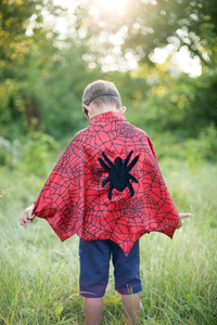 Great Pretenders Spider Cape Set with Mask and Cuffs