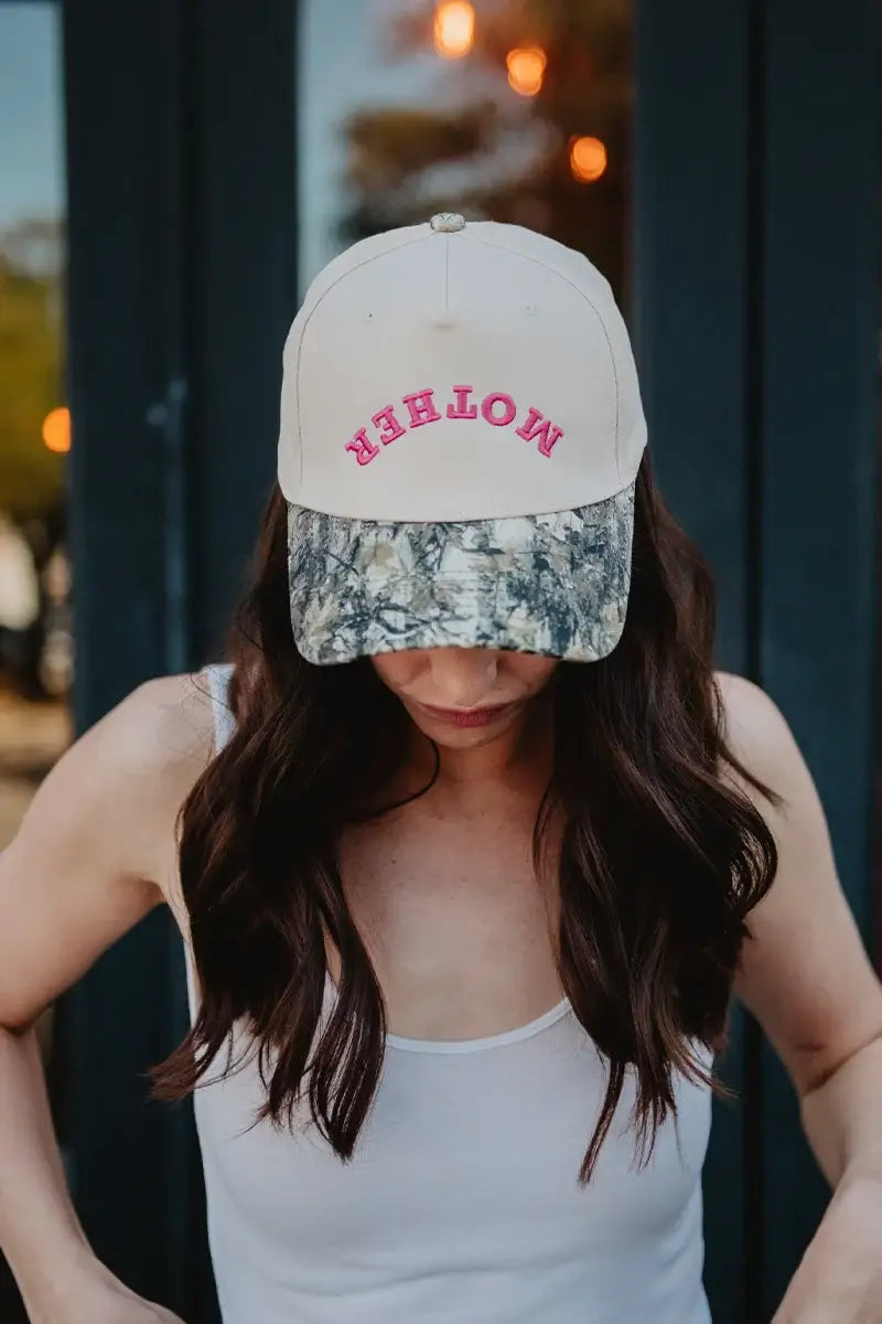 MOTHER Upside Down Two-Toned Vintage Hat