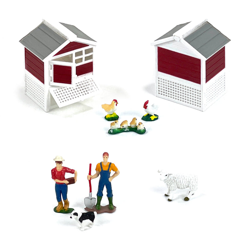 Big Country Toys 1:32 Scale Mini Farm Set