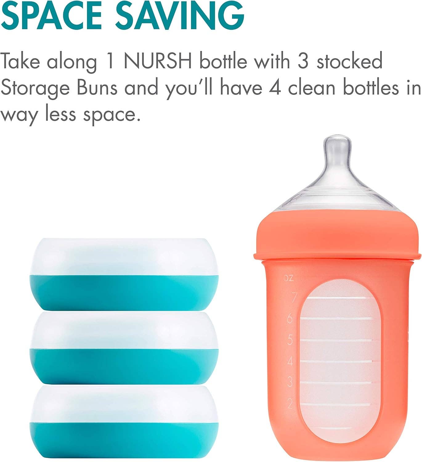 Boon Nursh Storage Bun 3Pk