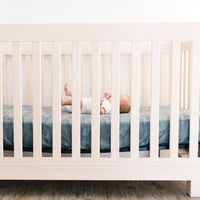 Copper Pearl Premium Knit Fitted Crib Sheet | Hunter