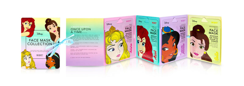 Mad Beauty Disney Princess Sheet Face Mask Booklet 6pc