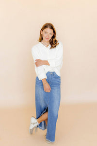 Screwback Stud Earrings - Heidi Pearl Bow