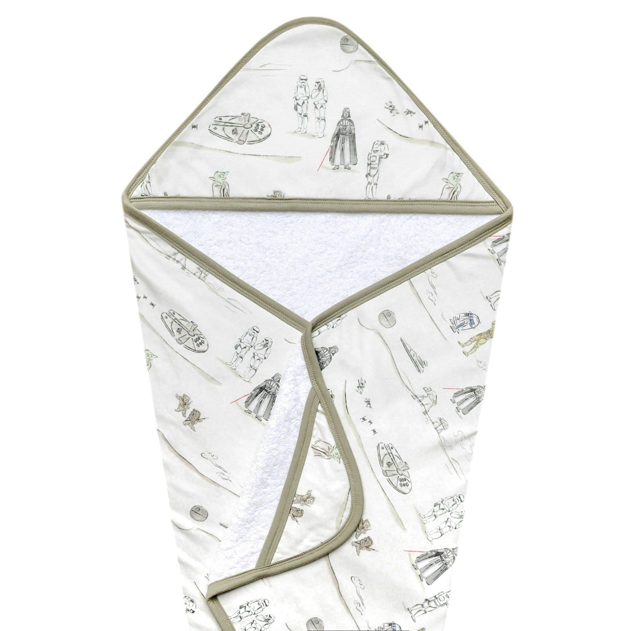 Premium Baby Knit Hooded Towel - Tatooine