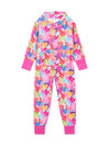 Preppy Goose Graffiti Hearts Plush Onesie