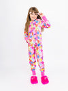 Preppy Goose Graffiti Hearts Plush Onesie
