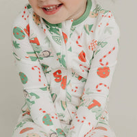 Zip-Up Footie Pajama - Elf