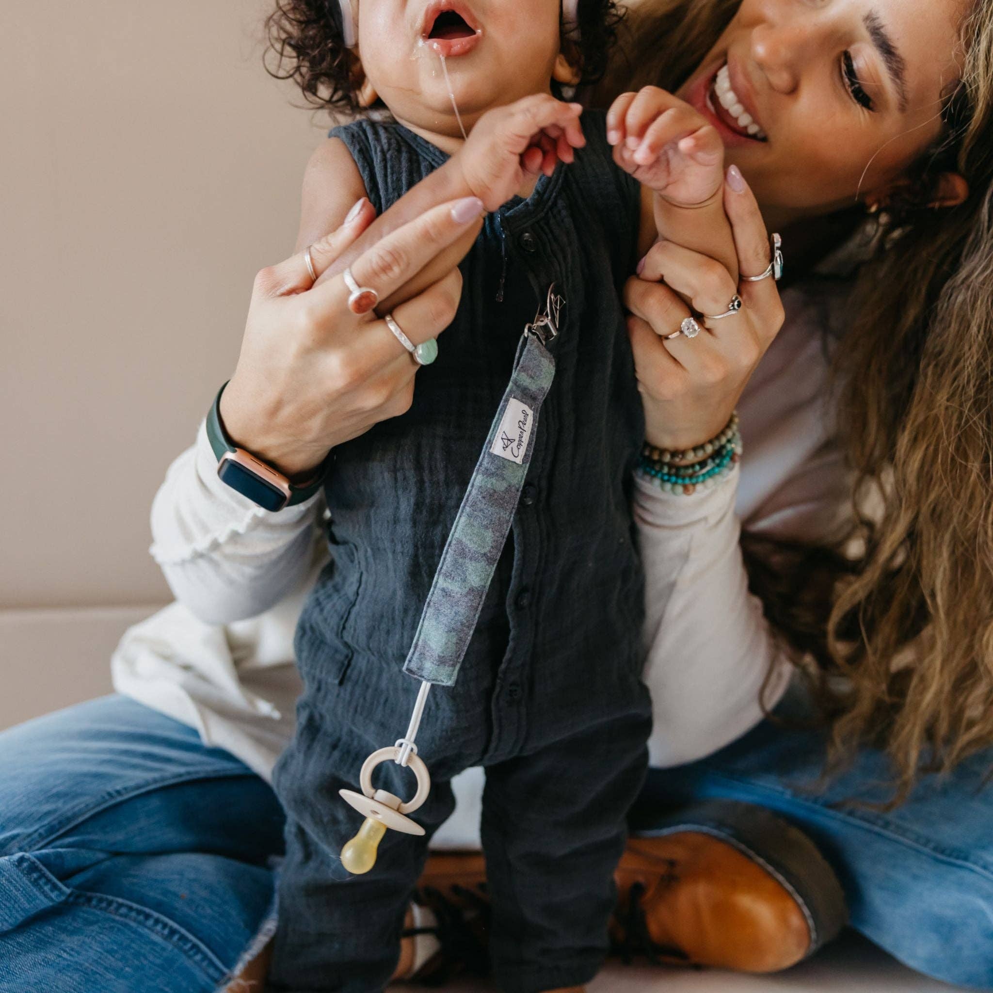 Copper Pearl Binky Clips |Diesel