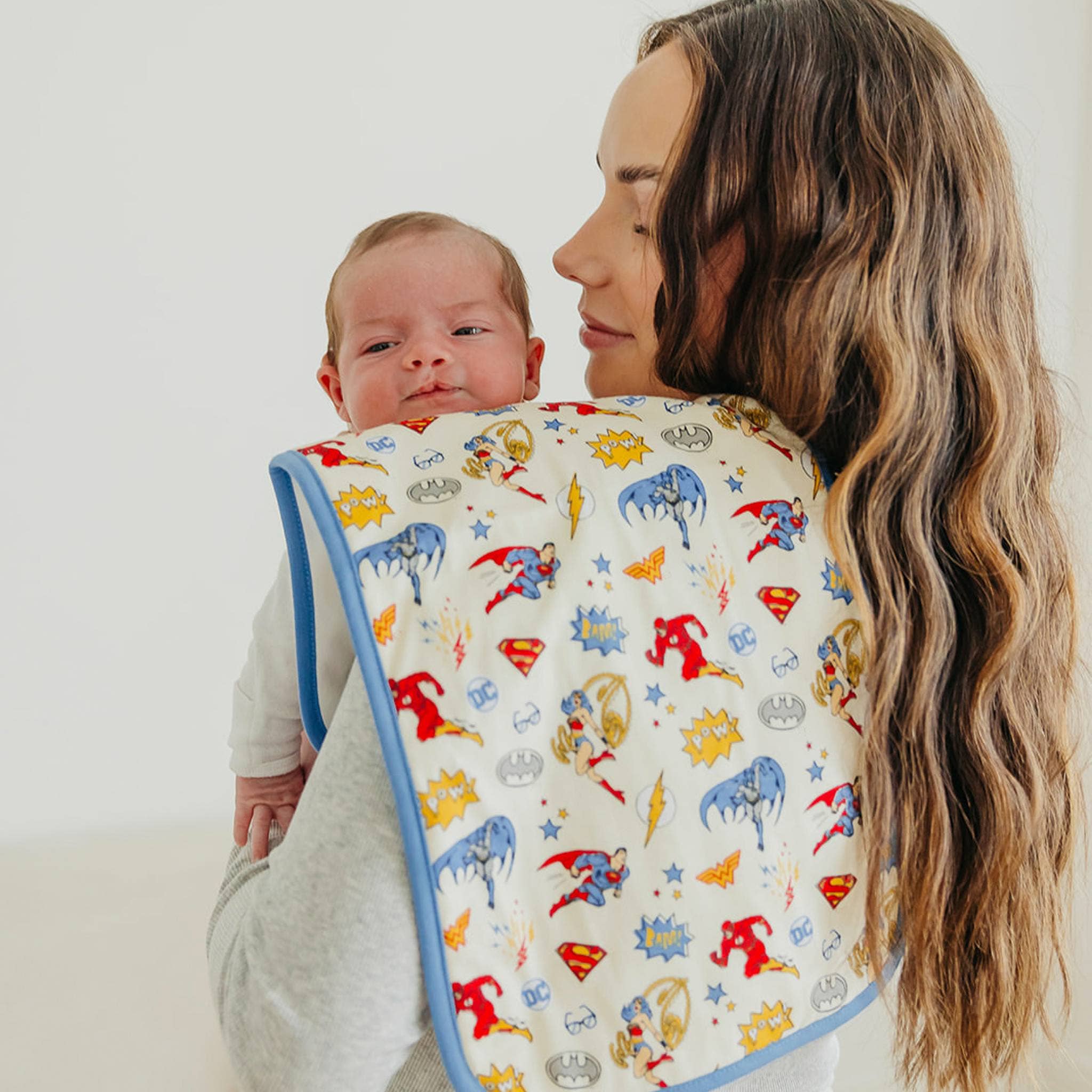 Premium Burp Cloths - Justice League