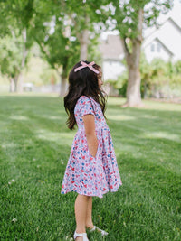 Classic Twirl Dress in Pink Celebration
