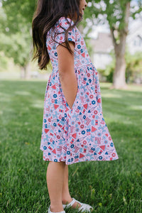 Classic Twirl Dress in Pink Celebration