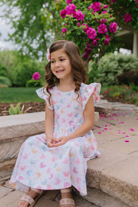 Olivia Dress in Candy Hearts