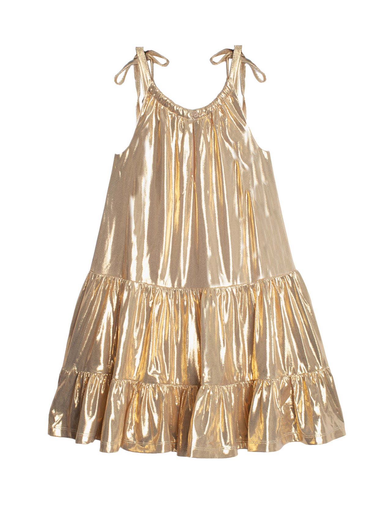 Isobella & Chloe Shine Bright Dress | Gold