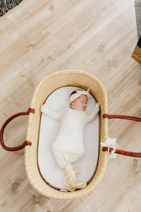 Newborn Knotted Gown - Yuma